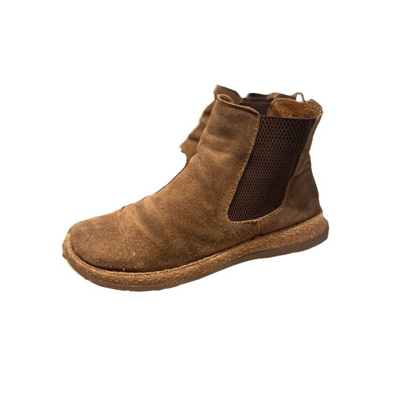 Born Brody Distressed Glazed Ginger Chelsea Suede Boot 9.5 Men 42.5 - Picture 4 of 13